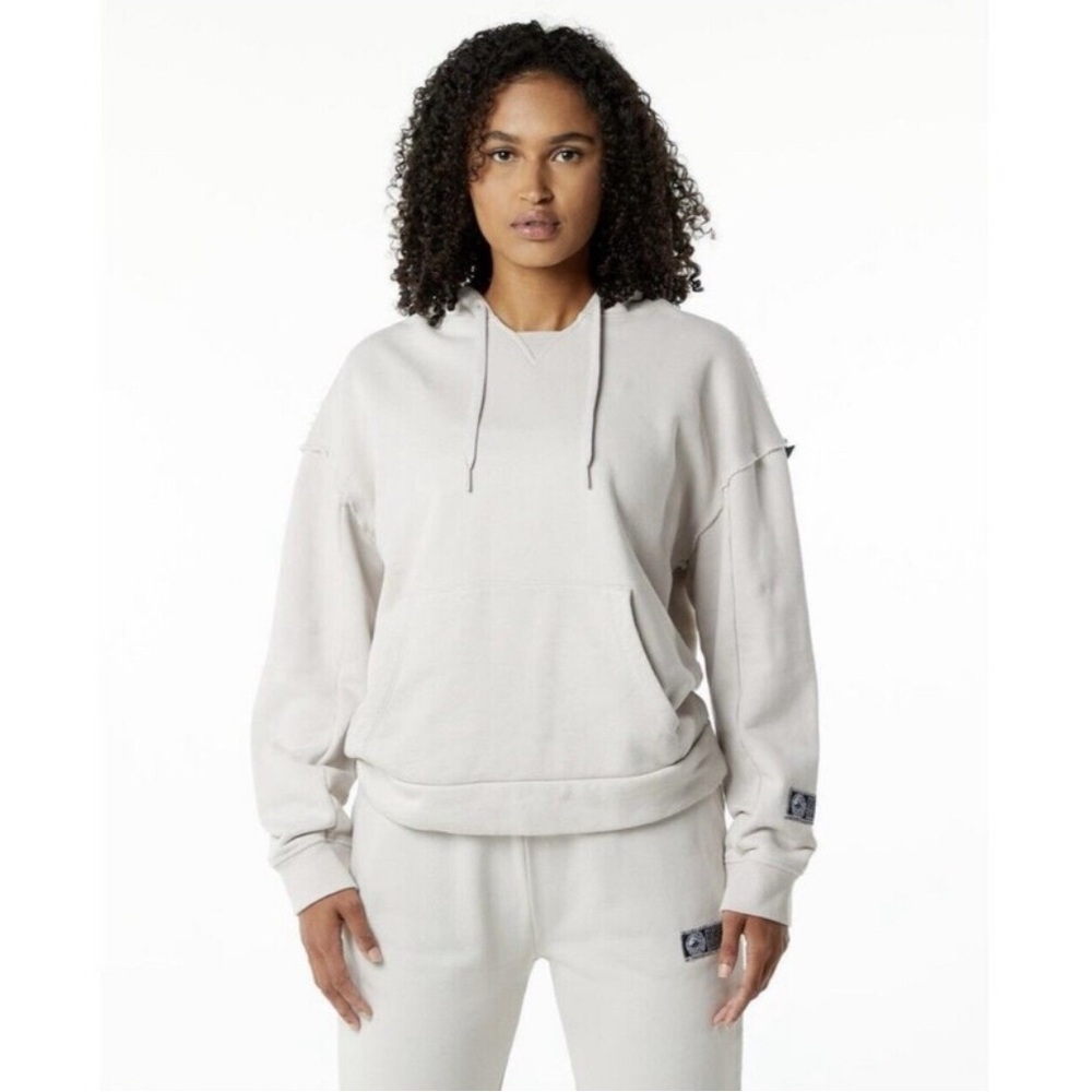 Alphalete Terry Hoodie in moonstone
